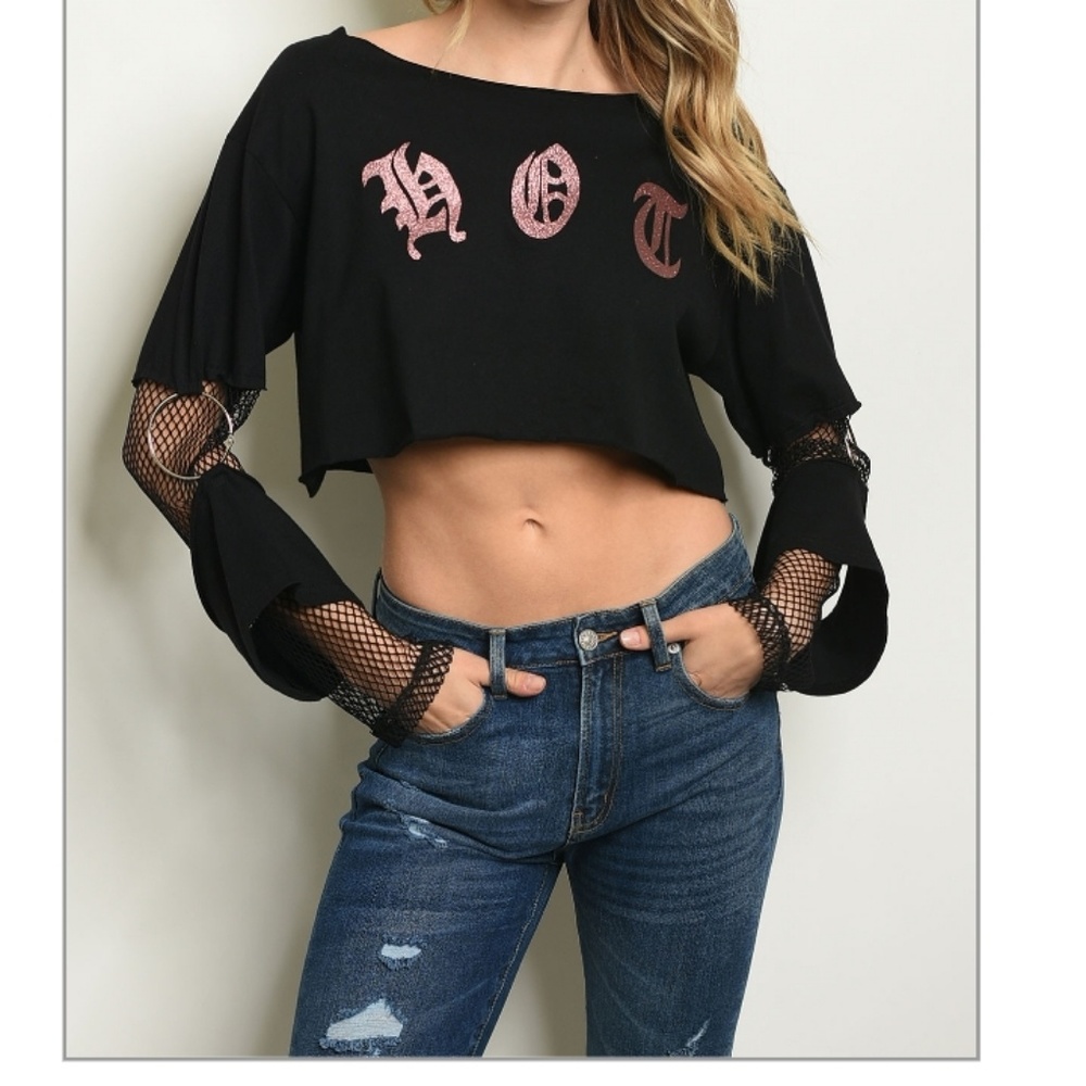 Womens black top